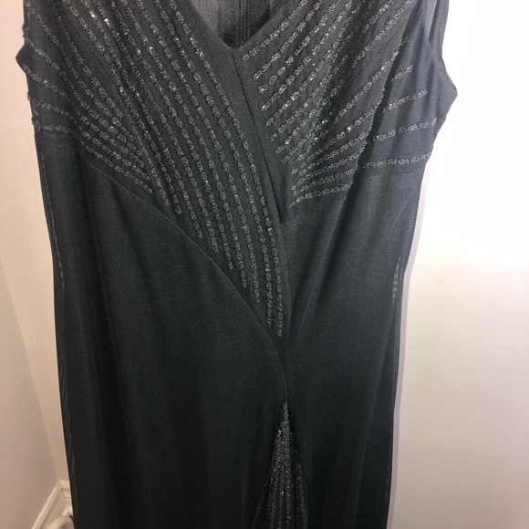 Joseph Ribkoff black evening long dress size 6 - Picture 14 of 14